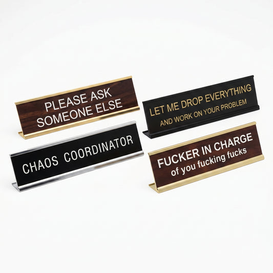 Funny Work Signs